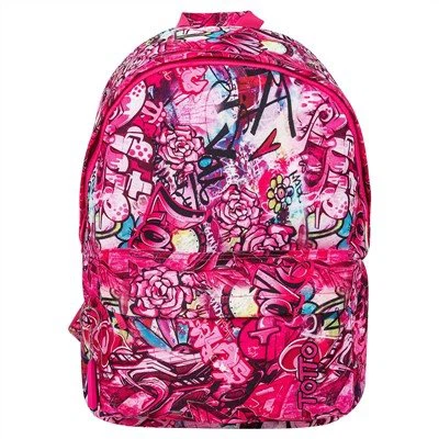 Найлонова ученическа чанта с щампи